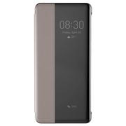 Etui i futerały do telefonów - Baseus Smart View Flip Cover pokrowiec etui z klapką typu Smart Huawei P30 Pro khaki (LTHWP30P-YP11) - miniaturka - grafika 1