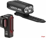 Lampki rowerowe - Zestaw lampki Lezyne Micro Drive 600XL + Strip Pair - miniaturka - grafika 1