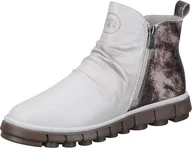 Kozaki damskie - Manitu Damskie 990680-09 Półdługie kozaki, szare, 42 EU, szary, 42 EU - miniaturka - grafika 1