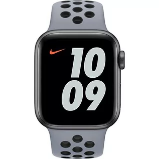 Paski - Pasek Apple Watch MG3V3AM/A 38/40/41mm Nike Sport Brand szaro-czarny/obsidian mist-black - grafika 1