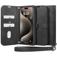 Etui i futerały do telefonów - Etui Spigen Wallet ”S” Pro do Apple iPhone 15 Pro Max Black - miniaturka - grafika 1
