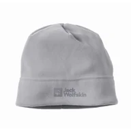 Czapki męskie - Czapka polarowa Jack Wolfskin REAL STUFF BEANIE slate grey - ONE SIZE - miniaturka - grafika 1