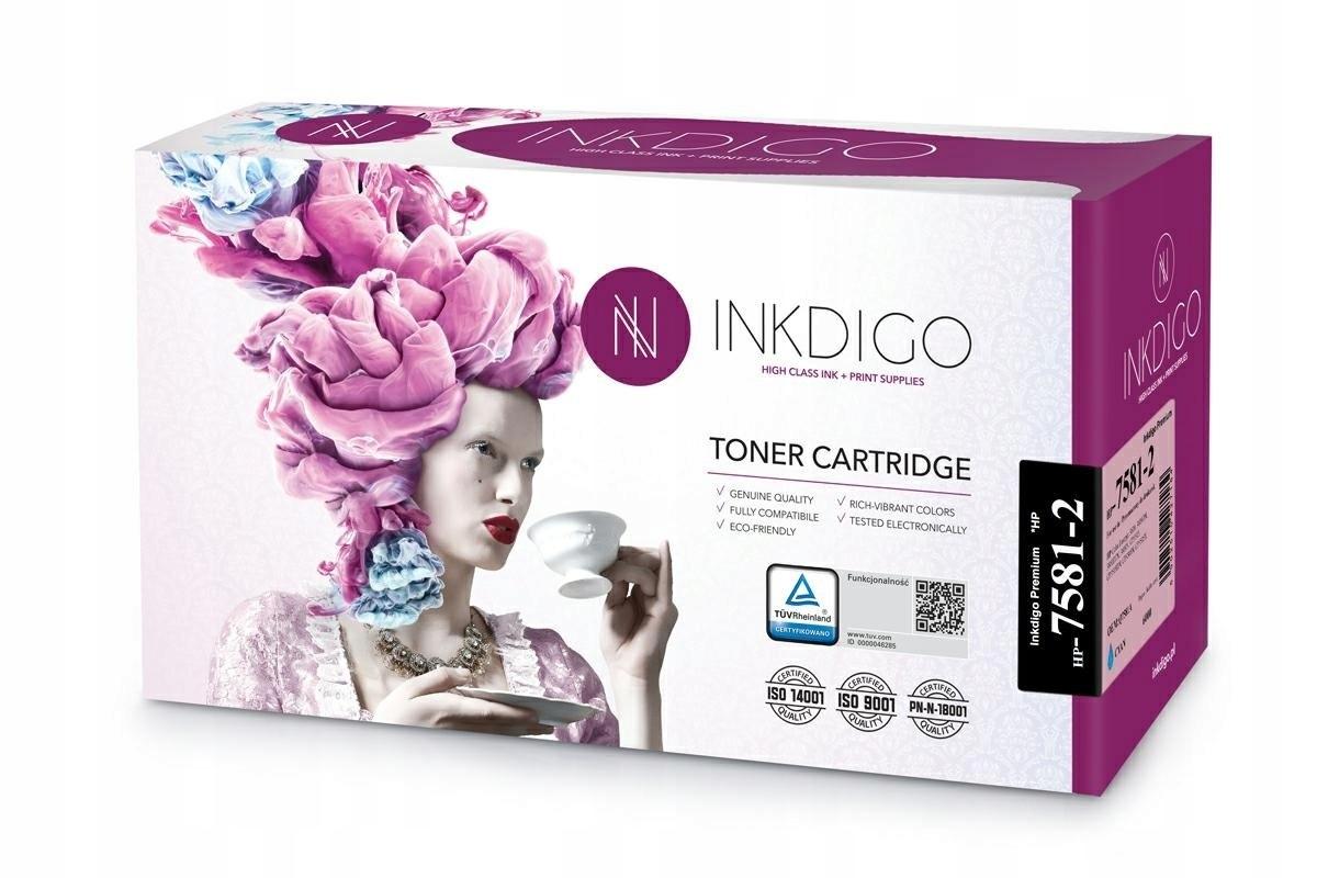 Inkdigo Toner INKDIGO do HP Q7581A Cyan