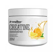 Kreatyna - IRONFLEX Creatine Monohydrate - 300g - Monohydrat Kreatyny - Lemon Orange - Kreatyny - miniaturka - grafika 1