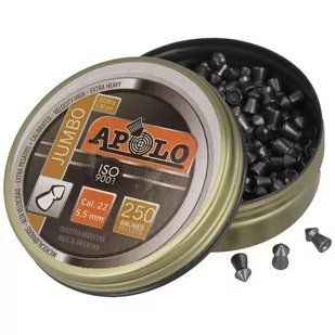 Apolo - Śrut do wiatrówki Jumbo Extra Heavy - 5,5 mm - 250 szt. - E19921 - Amunicja do wiatrówek - miniaturka - grafika 1