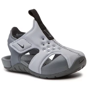 Nike Sandały Sunray Protect 2 (TD) 943827 004 Wolf Grey/Black/Cool Grey - Sandały damskie - miniaturka - grafika 1