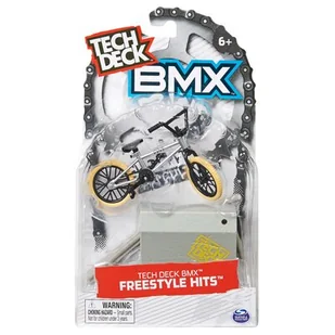 Tech Deck fingerbike BMX mini rower Cult w zestawie z przeszkodą - Samochody i pojazdy dla dzieci - miniaturka - grafika 1