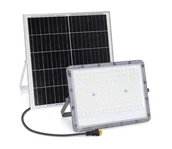 Lampy ogrodowe - Aigostar - LED Ściemnialny naświetlacz solarny LED/20W/3,2V IP65 + pilot - miniaturka - grafika 1