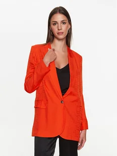 TWINSET Marynarka 231TT2144 Pomarańczowy Regular Fit - Marynarki i żakiety damskie - miniaturka - grafika 1