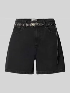 Szorty jeansowe o kroju regular fit z czystej bawełny model ‘VEGA’ - Spodenki damskie - miniaturka - grafika 1