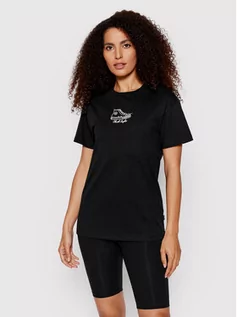 Koszulki i topy damskie - Converse T-Shirt High 10023216-A01 Czarny Relaxed Fit - grafika 1