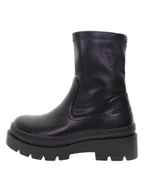 Botki damskie - U.S. Polo Assn. Botki w kolorze czarnym - miniaturka - grafika 1