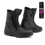 Buty motocyklowe - Buty Rebelhorn Rio Black rozm.47 - miniaturka - grafika 1
