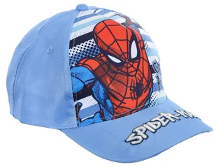 Chłopięca czapka z daszkiem Marvel Spider-Man niebieska - Czapki damskie - miniaturka - grafika 1