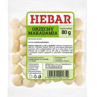 Orzechy i nasiona - ORZECHY MAKADAMIA 80G - miniaturka - grafika 1