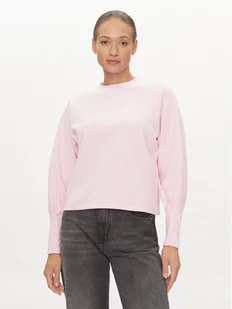 Noisy May Bluzka Olli 27029106 Różowy Oversize - Bluzki damskie - miniaturka - grafika 1