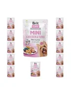 Mokra karma dla psów - Brit Care Pies Care MINI Chicken&Tuna Karma z kurczakiem i tuńczykiem dla psa 85g - miniaturka - grafika 1