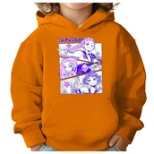 Bluzy dla dziewczynek - BLUZA DZIECIĘCA K-POPOWE ŁOWCZYNIE DEMONÓW HUNTRIX 146-152 Z KAPTUREM - miniaturka - grafika 1