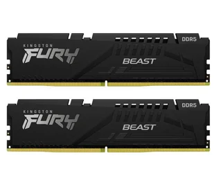 Kingston FURY Beast DDR5 64GB (2 x 32GB) 6000 CL30 Czarny - Pamięci RAM - miniaturka - grafika 1