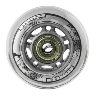 PU 64x24 82A PRZEZROCZYSTE (4 szt.) + ABEC-7 (8 szt.) ZESTAW NILS EXTREME - Akcesoria do skatingu - miniaturka - grafika 1