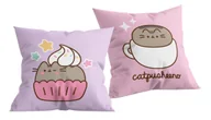 Kołdry i poduszki dla dzieci - Poduszka dekoracyjna Pusheen 40 x 40 cm Halantex kot kotek dziecięca jasiek - miniaturka - grafika 1