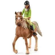 Figurki dla dzieci - Schleich 42542 Sarah & Mystery Horse Club Figurki 0000045371 - miniaturka - grafika 1