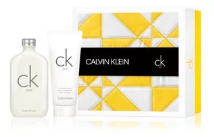 Calvin Klein CK One zestaw woda toaletowa spray 200ml + balsam do ciała 200ml 23647-uniw - Zestawy kosmetyków męskich - miniaturka - grafika 1