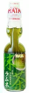 Napoje gazowane - Napój Ramune Matcha, japońska oranżada o smaku herbaty Matcha 200ml - Hata Kosen - miniaturka - grafika 1