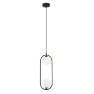 Lampy sufitowe - Lampa wisząca LUPUS PND-3965-2-BK Italux - miniaturka - grafika 1
