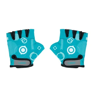 Rękawiczki rowerowe Globber XS 2+ Jr 528 (kolor Niebieski) - Rękawiczki rowerowe - miniaturka - grafika 1