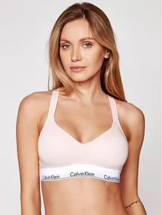 Calvin Klein Underwear Biustonosz top 000QF1654E Różowy - Biustonosze - miniaturka - grafika 1