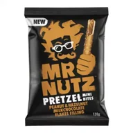 Paluszki - Mr Nutz Paluszki solone z nadzieniem z orzeszkami ziemnymi, orzechami laskowymi i kawałkami czekolady mlecznej 120 g - miniaturka - grafika 1