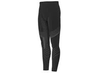Kalesony - CRIVIT Legginsy funkcyjne męskie ze strefami Thermo-Knit (Czarny/ szary, 7/XL) - miniaturka - grafika 1