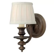 Lampy ścienne - Hinkley Lighting Kinkiet klasyczny 1pł HK/DUNHILL1 DUNHILL ELSHK/DUNHILL1 - miniaturka - grafika 1