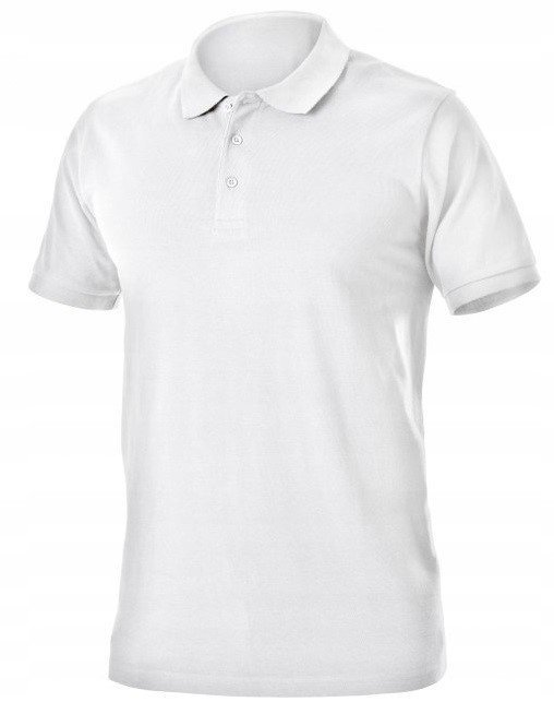 Hoegert Technik TOBIAS polo bawełniane białe 2XL