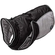 Płaszcze damskie - HUNTER UPPSALA EXTREME Płaszcz dla psa, płaszcz zimowy, wodoodporny, odblaskowy, 25, czarny/szary - miniaturka - grafika 1