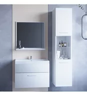 Meble łazienkowe - Łazienka SOLO biały laminat - miniaturka - grafika 1