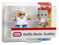 Figurki dla dzieci - Waffle Blocks. Figurka Naukowiec i Robot. - miniaturka - grafika 1