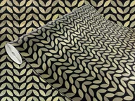 Tapety - Dekoracyjna Okleina Meblowa Złoty Wzór Na Komodę Meble Regał Szafkę 45x100 - miniaturka - grafika 1