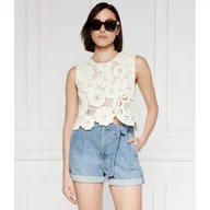 Koszulki i topy damskie - Desigual Top TS_YELLIT | Regular Fit - miniaturka - grafika 1