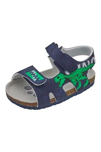 Chicco Sandały z podwójnym rzepem, 23 EU, Niebieskie, 23 EU