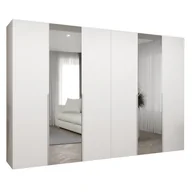 Szafy - Szafa uchylna z lustrem garderoba z cichym domykiem ubraniowa z półkami ALICANTE 2 300 głębokość 52 cm wysokość 202 cm - miniaturka - grafika 1
