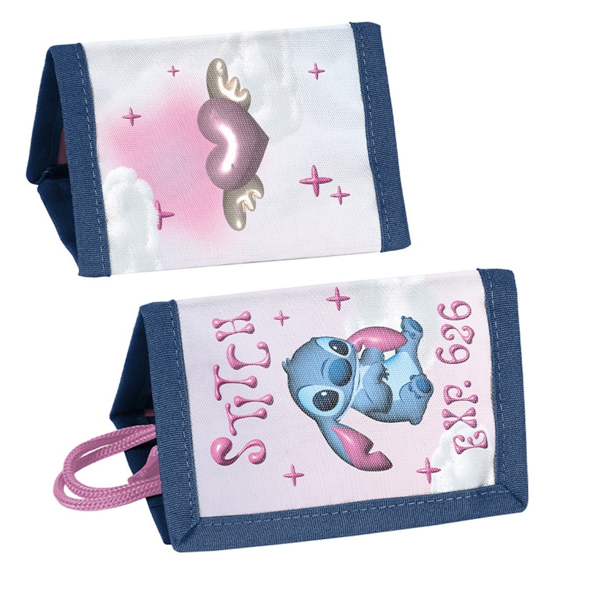 Portfel rozkładany ze sznurkiem Lilo i Stitch Exp.626 DS26ZZ-002