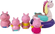 Zabawki do kąpieli - TOMY Świnka Peppa ZESTAW FIGUREK DO KĄPIELI E73319 - miniaturka - grafika 1