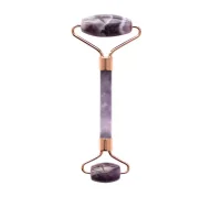 Rollery do masażu - Fluff Face Roller Roller do masażu twarzy Ametyst - miniaturka - grafika 1