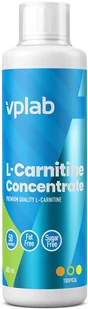 Spalacz tłuszczu VPLab L-Carnitine Concentrate 500 ml Tropical (5060730360985) - Spalacze tłuszczu - miniaturka - grafika 1