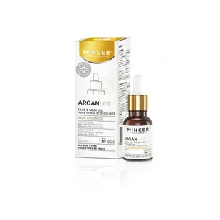 Mincer Pharma Argan Life 50+ Olejek Do Twarzy i Szyi No805 15ml - Olejki do ciała i włosów - miniaturka - grafika 2
