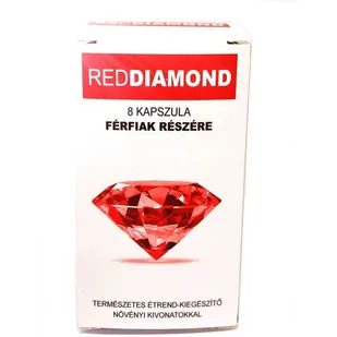 Red Diamond - naturalny suplement diety dla mężczyzn (8szt) - Dłuższy seks - miniaturka - grafika 1