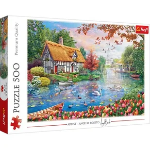 Puzzle 500 elementów Cicha przystań (37476). od 10 lat - Puzzle - miniaturka - grafika 1