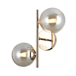Kinkiet Erimida WL-2244-2-GD - Italux - Lampy ścienne - miniaturka - grafika 1